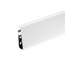 Skirting board Hi-Line Prestige white mat PVC  2.5m Cezar